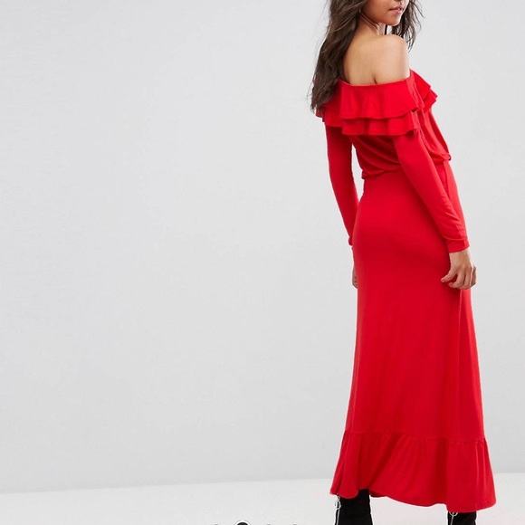 ASOS brand new one shoulder maxi dress - Picture 2 of 5
